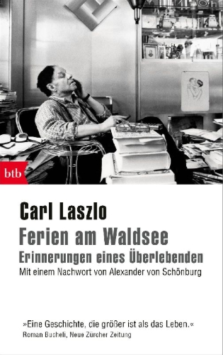Buchcover und Innenansicht für das Buch: Ferien am Waldsee - Erinnerungen eines Überlebenden