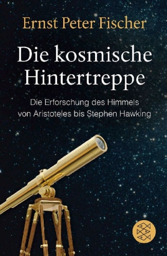 Buchcover und Innenansicht für das Buch: Die kosmische Hintertreppe