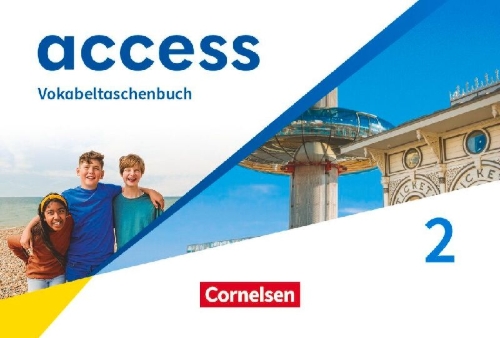 Buchcover und Innenansicht für das Buch: Access Band 2: 6. Schuljahr - Vokabeltaschenbuch