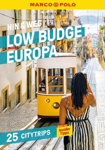 Buchcover und Innenansicht für das Buch: MARCO POLO Hin & Weg Low Budget Europa