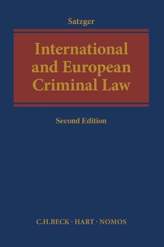Buchcover und Innenansicht für das Buch: International and European Criminal Law