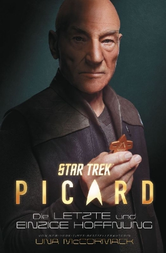 Buchcover und Innenansicht für das Buch: Star-Treck - Picard: The Last Best Hope