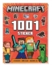 Buchcover und Innenansicht für das Buch: Minecraft: 1001 Sticker: Stickern - Rätseln - Ausmalen