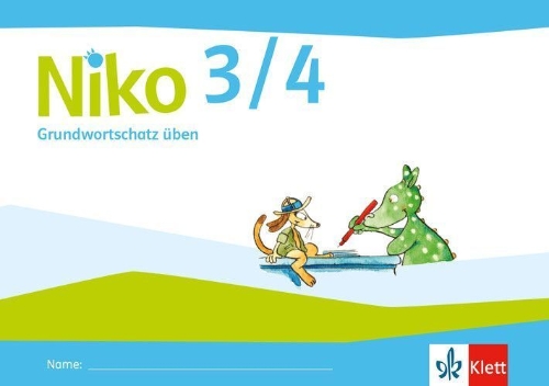 Buchcover und Innenansicht für das Buch: Niko Sprachbuch Klasse 3/4 - Arbeitsheft