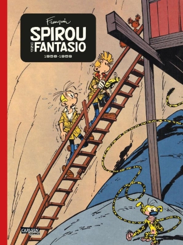 Buchcover und Innenansicht für das Buch: Spirou et Fantasio - L'intégrale Tome 6 - Inventions maléfiques