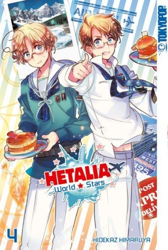 Buchcover und Innenansicht für das Buch: Hetalia - World Stars 04