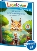 Buchcover und Innenansicht für das Buch: Leselöwen 2. Klasse - Die Magie des Tierwandlers (Großbuchstabenausgabe)