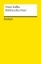 Buchcover und Innenansicht für das Buch: Brief an den Vater