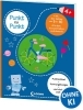 Buchcover und Innenansicht für das Buch: Je relie les points
