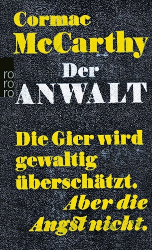 Buchcover und Innenansicht für das Buch: The Counselor