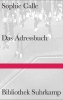 Buchcover und Innenansicht für das Buch: Le carnet d'adresses
