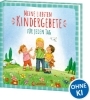 Buchcover und Innenansicht für das Buch: Meine liebsten Kindergebete für jeden Tag