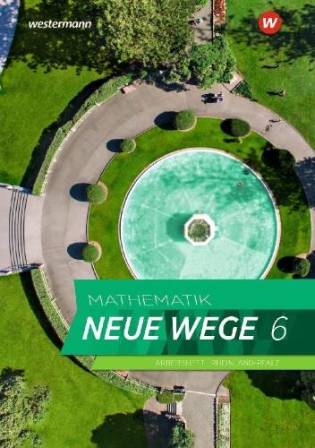 Buchcover und Innenansicht für das Buch: Mathematik Neue Wege SI 6. Arbeitsheft mit Lösungen. Für Rheinland-Pfalz