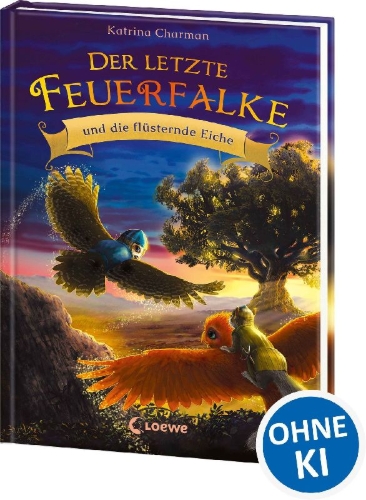 Buchcover und Innenansicht für das Buch: The Last Firehawk - The Whispering Oak