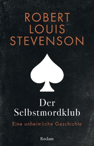 Buchcover und Innenansicht für das Buch: Der Selbstmordklub. Eine unheimliche Geschichte