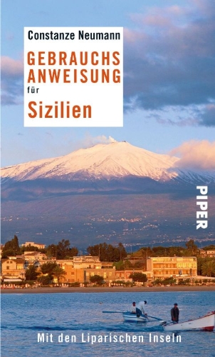 Buchcover und Innenansicht für das Buch: Gebrauchsanweisung für Sizilien