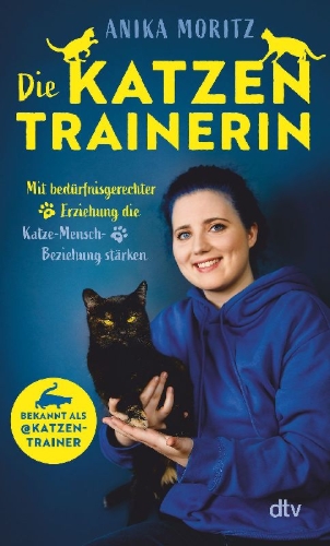 Buchcover und Innenansicht für das Buch: Die Katzentrainerin