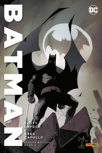 Buchcover und Innenansicht für das Buch: Batman (2011) #34 - #52, Batman Annual #3-#4, Batman: Futures End #1, DC Sneak Peek: Batman #1, Batman: Last Knight on Earth #1-#3 und Material aus Detective Comics (2011) #27 & Detective Comics #1000