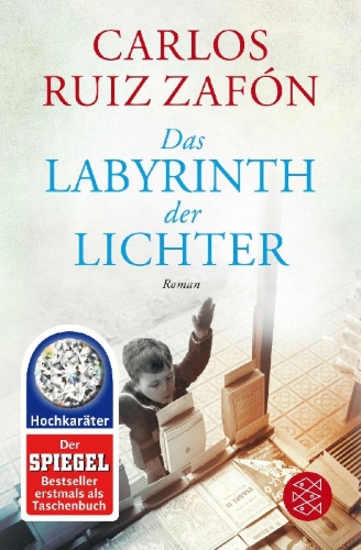 Buchcover und Innenansicht für das Buch: El laberinto de los espíritus
