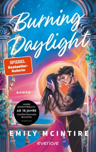 Buchcover und Innenansicht für das Buch: Burning Daylight (Defying the Stars Book 1)