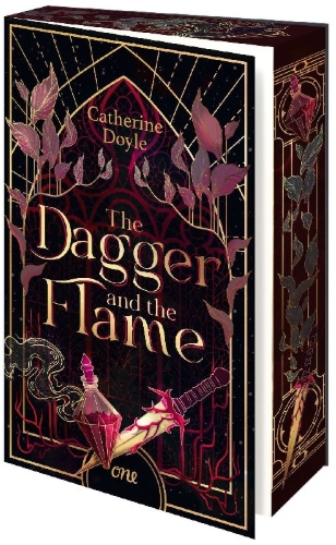 Buchcover und Innenansicht für das Buch: The Dagger and the Flame