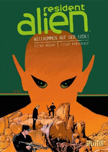 Buchcover und Innenansicht für das Buch: Resident Alien. Band 1