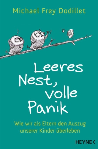 Buchcover und Innenansicht für das Buch: Leeres Nest, volle Panik