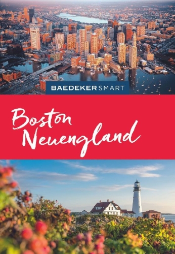 Buchcover und Innenansicht für das Buch: Baedeker SMART Reiseführer Boston, Neuengland