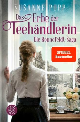 Buchcover und Innenansicht für das Buch: Das Erbe der Teehändlerin