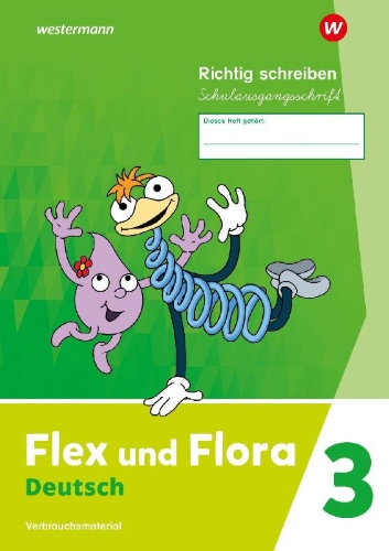 Buchcover und Innenansicht für das Buch: Flex und Flora - Ausgabe 2021