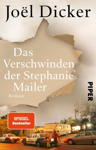 Buchcover und Innenansicht für das Buch: La Disparition de Stephanie Mailer