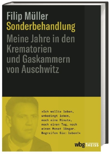 Buchcover und Innenansicht für das Buch: Sonderbehandlung