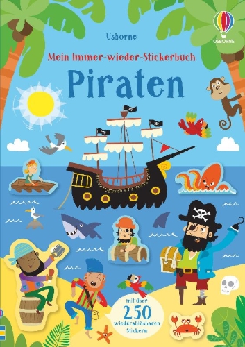 Buchcover und Innenansicht für das Buch: Little First Stickers Pirates