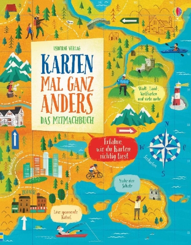 Buchcover und Innenansicht für das Buch: Karten mal ganz anders