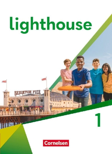 Buchcover und Innenansicht für das Buch: Lighthouse Band 1: 5. Schuljahr - Schülerbuch