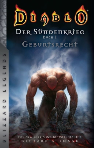 Buchcover und Innenansicht für das Buch: Diablo: The Sin War 1 - Birthright