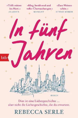Buchcover und Innenansicht für das Buch: In Five Years