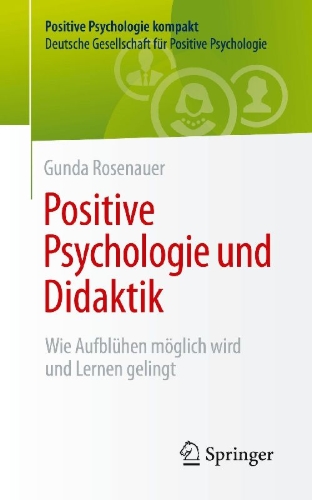Buchcover und Innenansicht für das Buch: Positive Psychologie und Didaktik