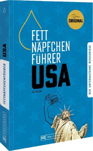 Buchcover und Innenansicht für das Buch: Fettnäpfchenführer USA