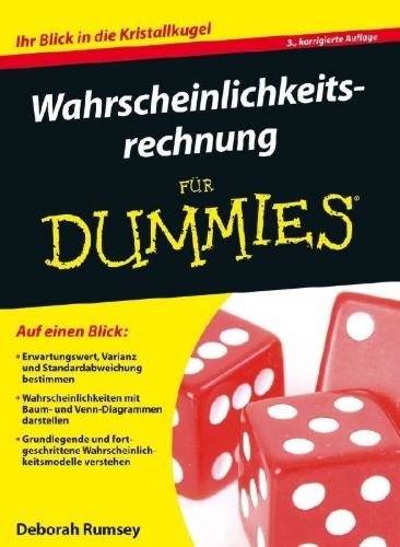 Buchcover und Innenansicht für das Buch: Wahrscheinlichkeitsrechnung für Dummies