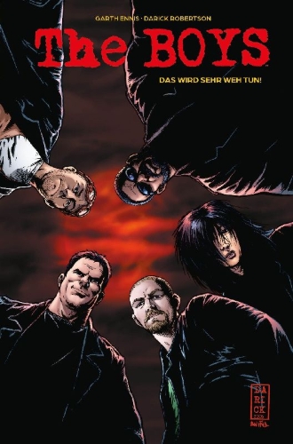 Buchcover und Innenansicht für das Buch: The Boys (2006) #1-#14