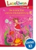 Buchcover und Innenansicht für das Buch: Leselöwen 1. Klasse - Die kleine Fee und die Zauberprüfung