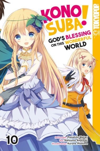 Buchcover und Innenansicht für das Buch: Konosuba! God's Blessing On This Wonderful World! 10