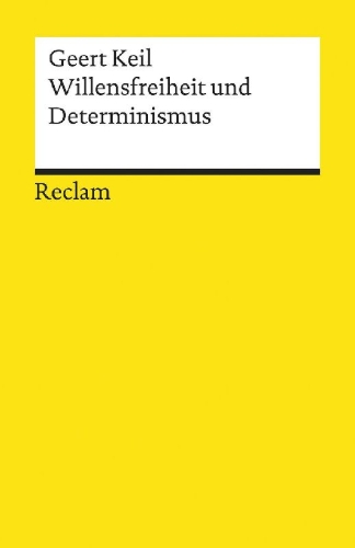 Buchcover und Innenansicht für das Buch: Willensfreiheit und Determinismus