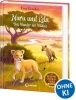 Buchcover und Innenansicht für das Buch: Das geheime Leben der Tiere (Savanne) - Nuru und Lela - Das Wunder der Wildnis