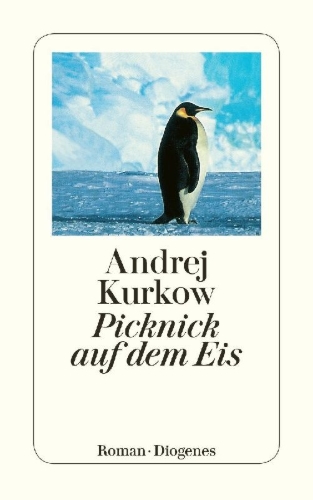 Buchcover und Innenansicht für das Buch: Smert' postoronnego (Death and the Penguin)