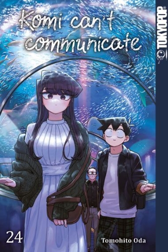 Buchcover und Innenansicht für das Buch: Komi can't communicate 24