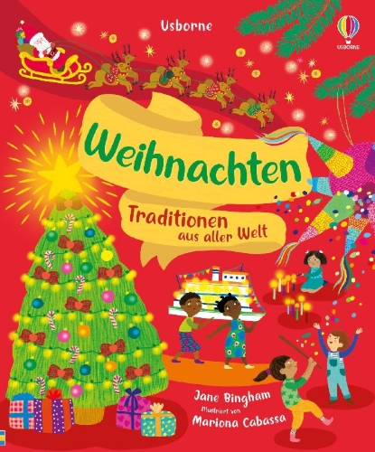 Buchcover und Innenansicht für das Buch: Weihnachten - Traditionen aus aller Welt