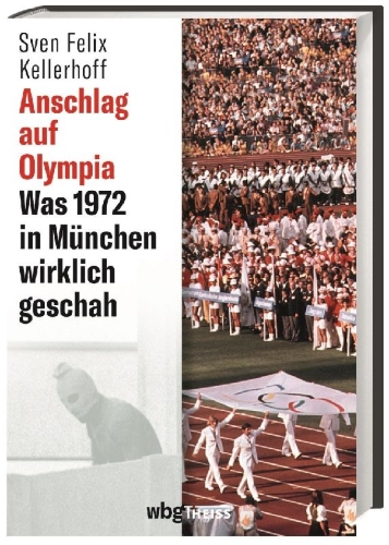 Buchcover und Innenansicht für das Buch: Anschlag auf Olympia