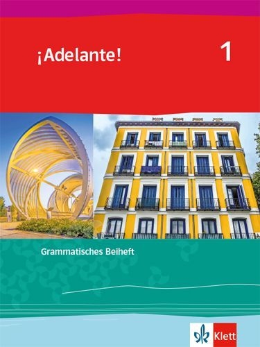 Buchcover und Innenansicht für das Buch: ¡Adelante! 1. Grammatisches Beiheft 1. Lernjahr